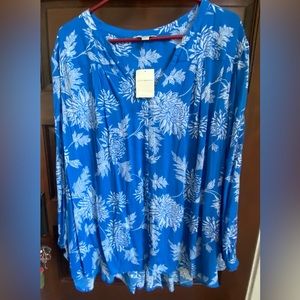 NWT Lucky Brand women’s plus top